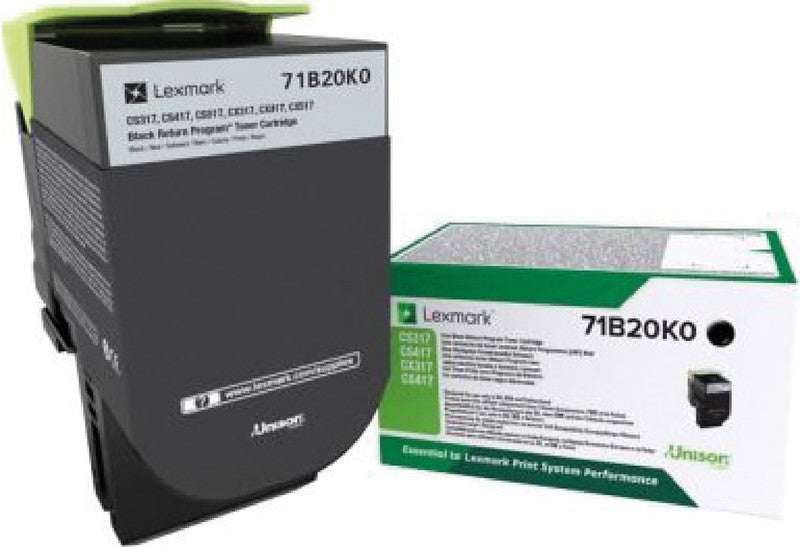 Lexmark Toner – schwarz, 3000 Seiten
