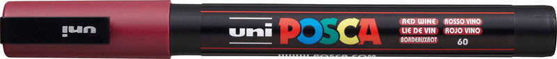 Uni-Ball Non-Permanent-Marker – Rundspitze 0,9-1,3 mm – Bordeaux