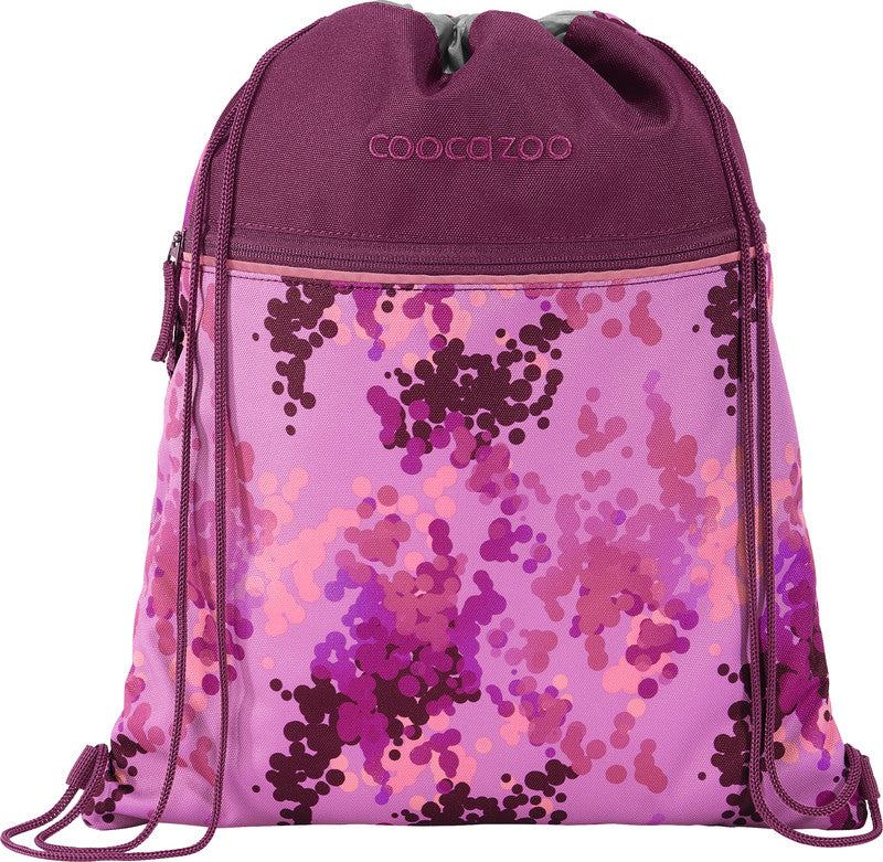 Coocazoo Sportbeutel – 10 l, Motiv Cherry Blossom, wasserabweisend, 34 × 43 cm