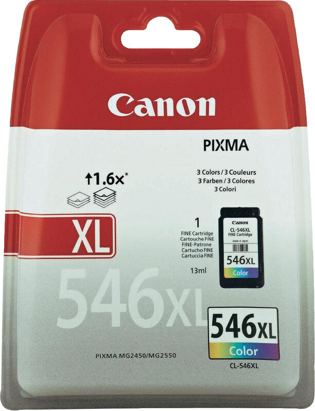 Canon Tintenpatrone CL-546XL (CO), Farbe, 300 Seiten
