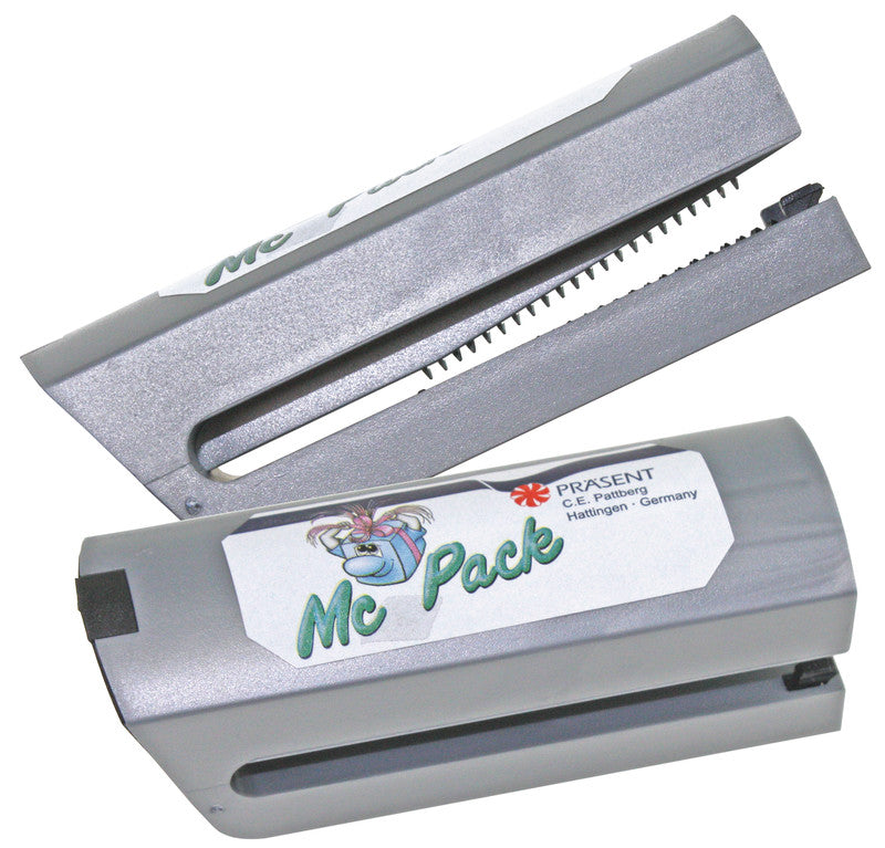 Präsent Geschenkband-Splitter – Grau – 80 mm