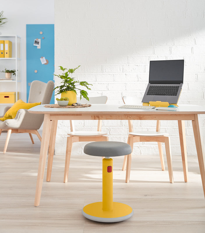Leitz Hocker Ergo Cosy Active – Sitzhöhe 46–79 cm, 110 kg, grau