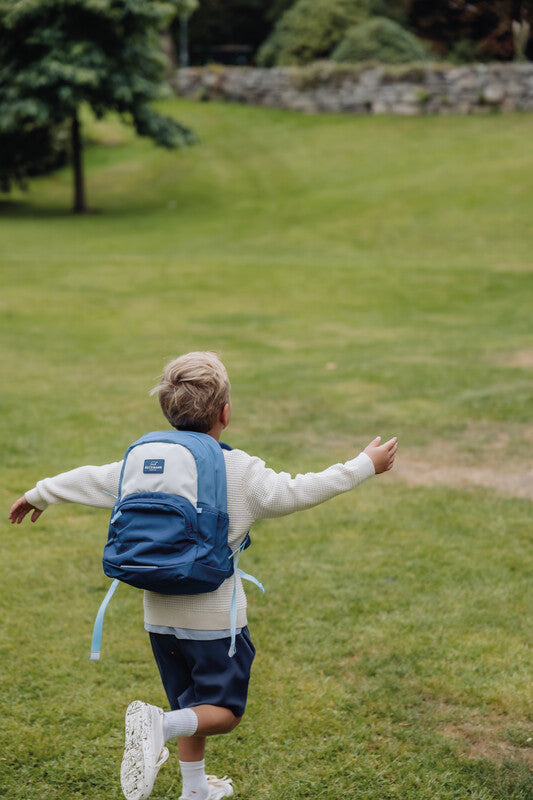 Beckmann Kindergartenrucksack Sport Mini – 12 l – Blau – B 25,0 × H 36,0 × T 16,0 cm