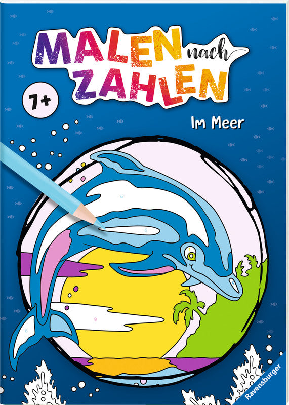 Ravensburger Malen nach Zahlen Malbuch, Karton, 21 × 29,5 cm, Mehrfarbig, ab 7 Jahren