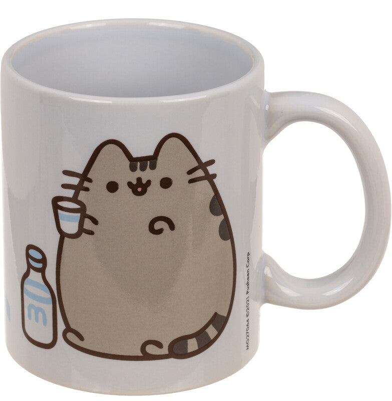 Out oft the blue Out of the Blue Pusheen Tasse – 315 ml, Steingut, Mehrfarbig, spülmaschinenfest, mikrowellengeeignet