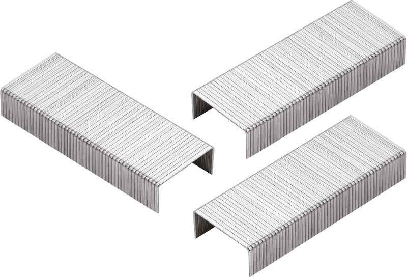 Forofis Heftklammern – 24/6, 15 Blatt, 1’000 Stück, Stahl