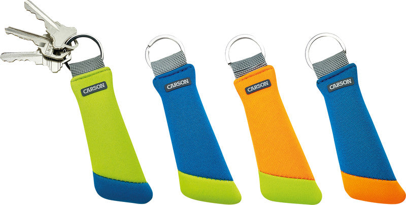 Carson Schlüsselanhänger – Kunststoff, B 43 × H 132 × T 23 mm, assortiert, schwimmfähig