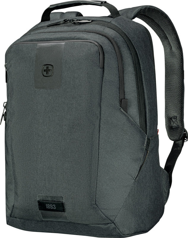 Wenger/SwissGear Wenger MX ECO Professional – Notebook-Rucksack – für 16"-Notebook, 20 l, rPET (recyceltes PET), grau