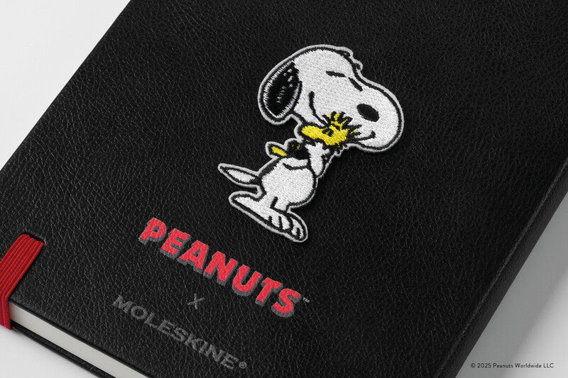 Moleskine Notizbuch Limited Edition PEANUTS, 130 × 210 mm, liniert, Leimbindung, 176 Seiten – blau