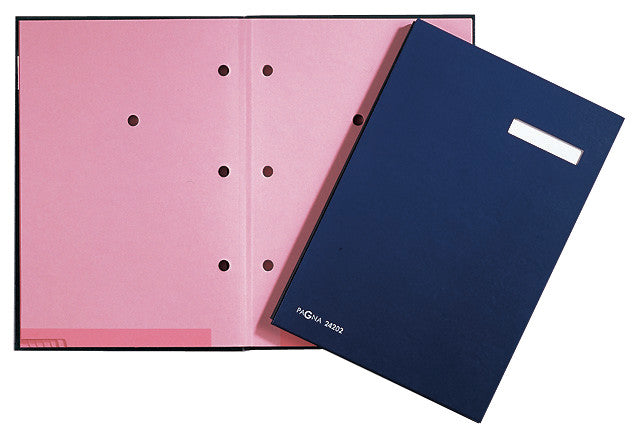 Pagna Sammelmappe für A4, Kunststoff, Blau