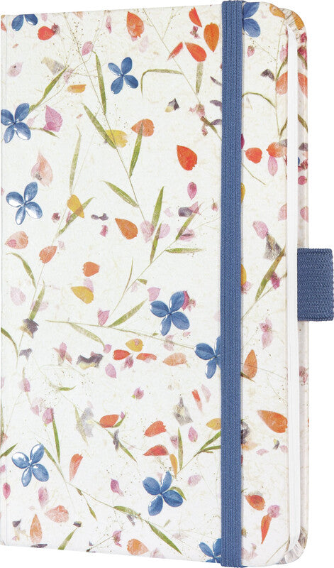 Sigel JOLIE Agenda – 1 Woche/2 Seiten, gebunden, A6, 2026, mehrsprachig, Bloom Violet, FSC
