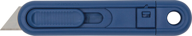 Wedo 76 9811 – Abbrechmesser, Kunststoff, einziehbar, blau