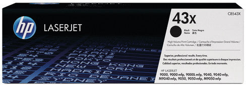 HP Toner 43X – schwarz, 30000 Seiten
