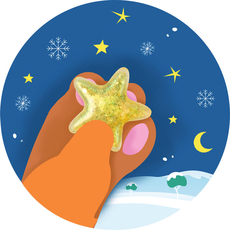 Trendhaus Magic Moments Stressball Squeezy-Stern – Ø 55 mm