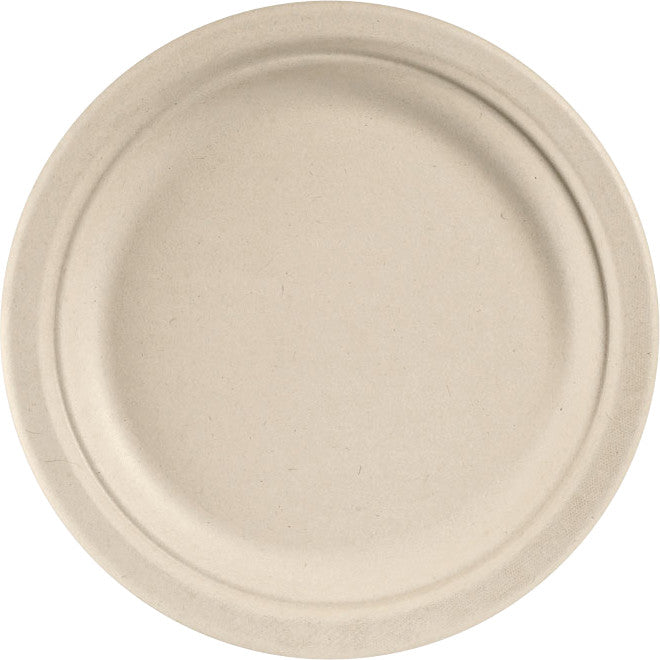 Duni Teller Bagasse – Ø 22 cm, braun, 50 Stück