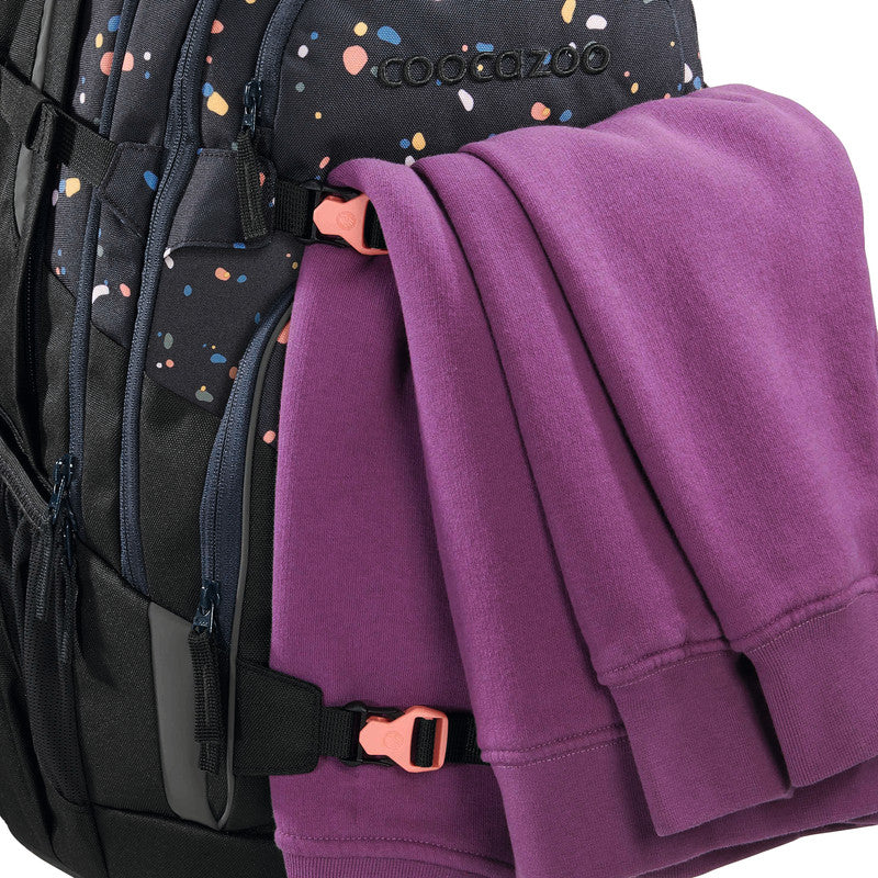Coocazoo Rucksack Porter – Sprinkled Candy – 30,0 × 44,0 × 23,0 cm – recycelter Bestandteil