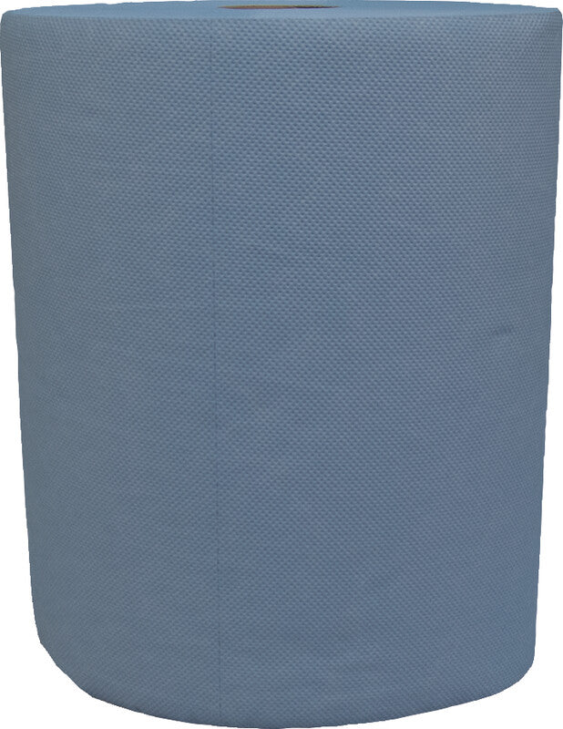 Katrin Putzrolle, 3-lagig, Blau, 34 × 38 cm, 500 Stk., eco:plus