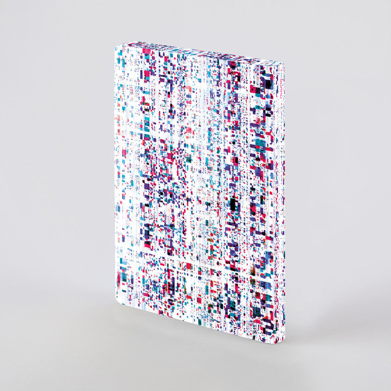 nuuna Notizbuch Composition L, A5, 256 Seiten – mehrfarbig