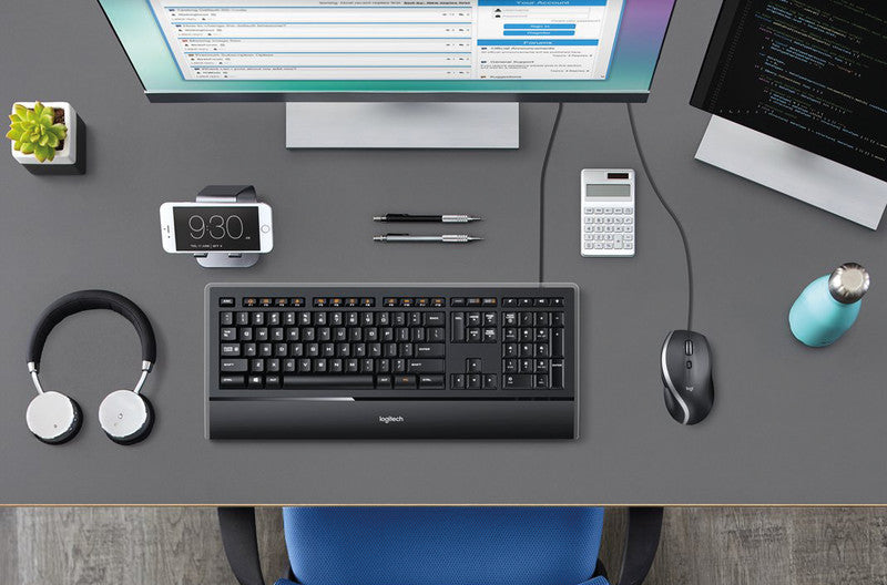 Logitech M500s Maus – kabelgebunden, schwarz