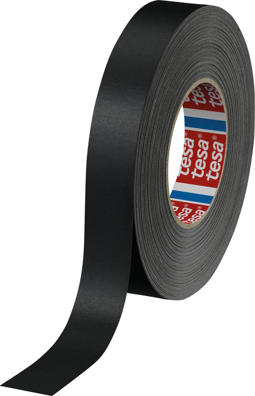 tesa Vinylband – 15 mm × 33 m, schwarz