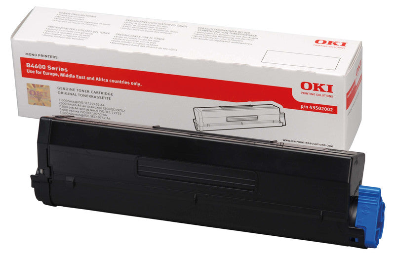 OKI Toner – schwarz, 7000 Seiten