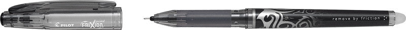 Pilot FriXion Point – radierbarer Tintenroller mit Kappe, 0,5 mm, schwarz
