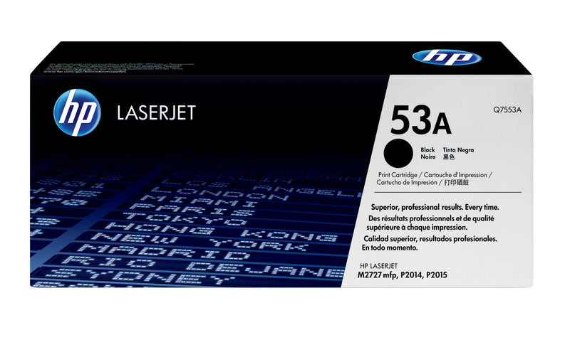 HP Toner 53A – schwarz, 3000 Seiten
