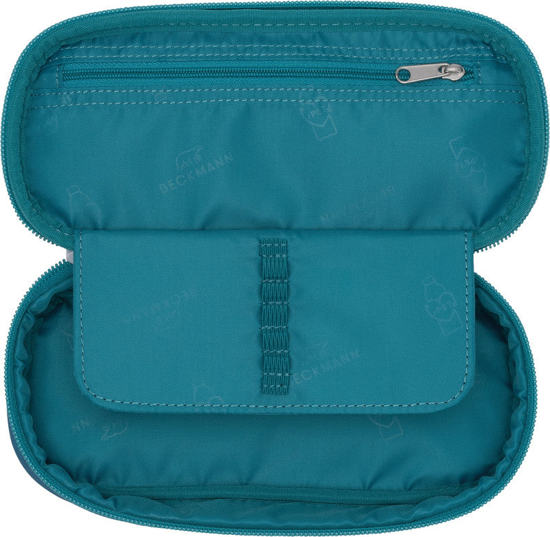 Beckmann Klassisches Schlamperetui, leer – Racing – Kunststoff – 22 × 5 × 10 cm