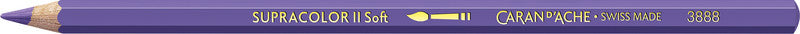 Caran d-Ache Caran d'Ache Aquarellfarbstift Supracolor Soft – Hellviolett, im Metalletui, Ø 3,8 mm, FSC