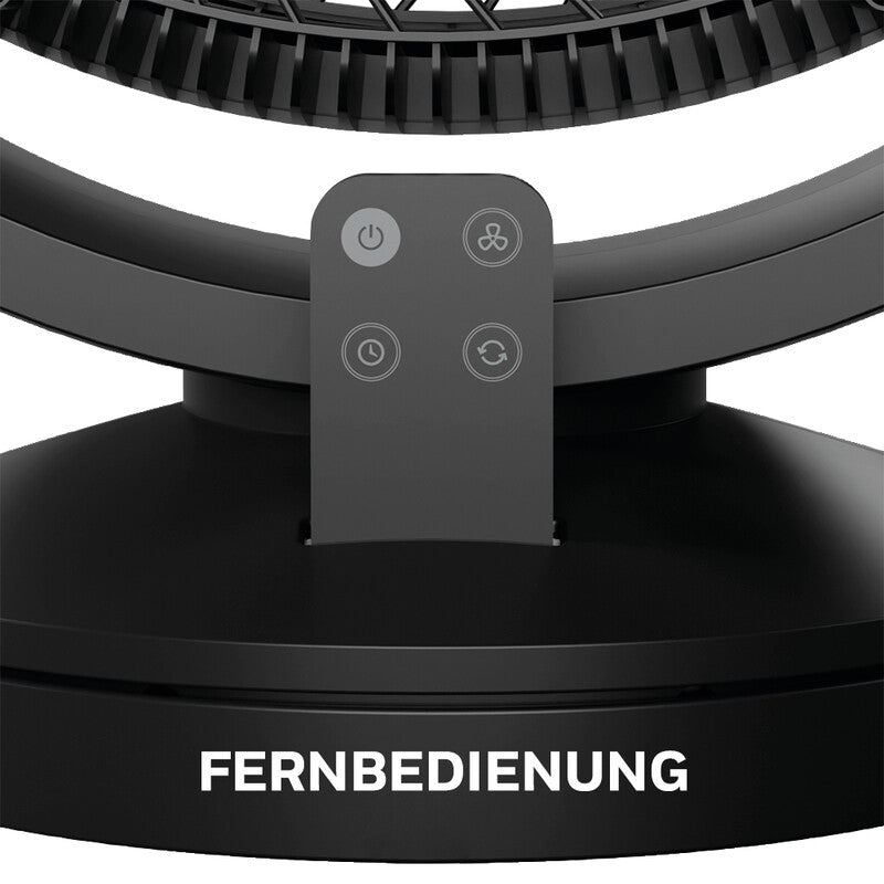 Honeywell TurboForce Bodenventilator – 3 Stufen, oszillierend, 75 W, 64 dB, Schwarz