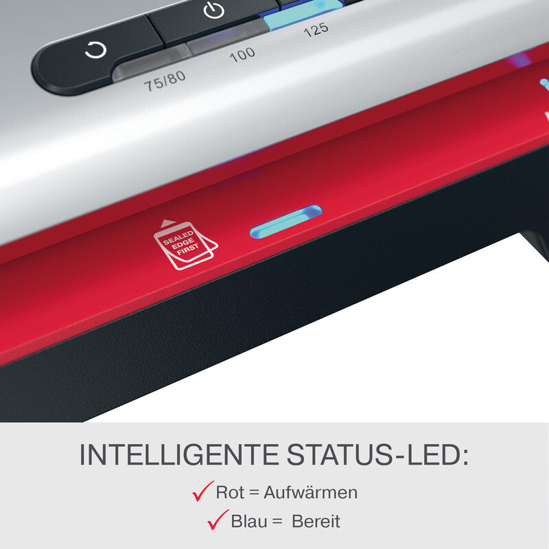 GBC 250HS Laminiergerät A3 – 2-Rollen, 75–125 µm, Aufheizzeit 1 Min., 500 mm/min, Silber