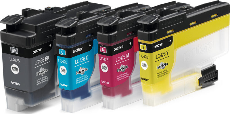 Brother Tintenpatronen-Multipack CMYK, 4er-Pack – für Inkjetdrucker und Multifunktionsgeräte