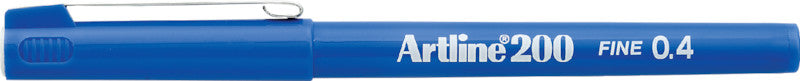 Artline 200 Fineliner 0,4 mm – blau