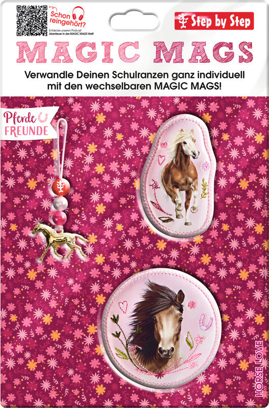 Step by Step Magic Mags Zubehörset – 3-teilig – Horse Love – für Cloud, Space, 2in1 Plus und andere