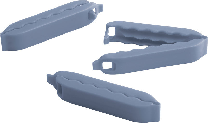 Rotho Verschlussclips-Set Onda – Grösse S 7 cm – Blau – 10 Stück – Kunststoff