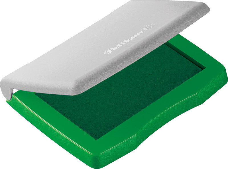 Pelikan Stempelkissen – Farbe: Grün, Kunststoff, 70 × 50 mm