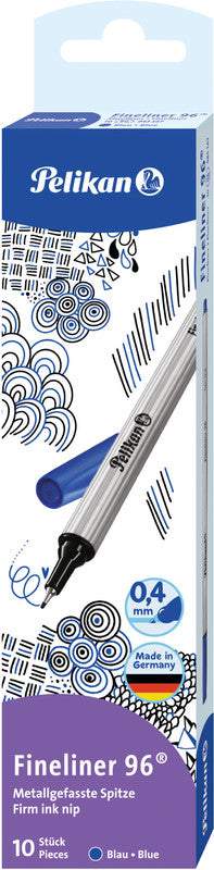 Pelikan 96 Fineliner 0,4 mm – blau