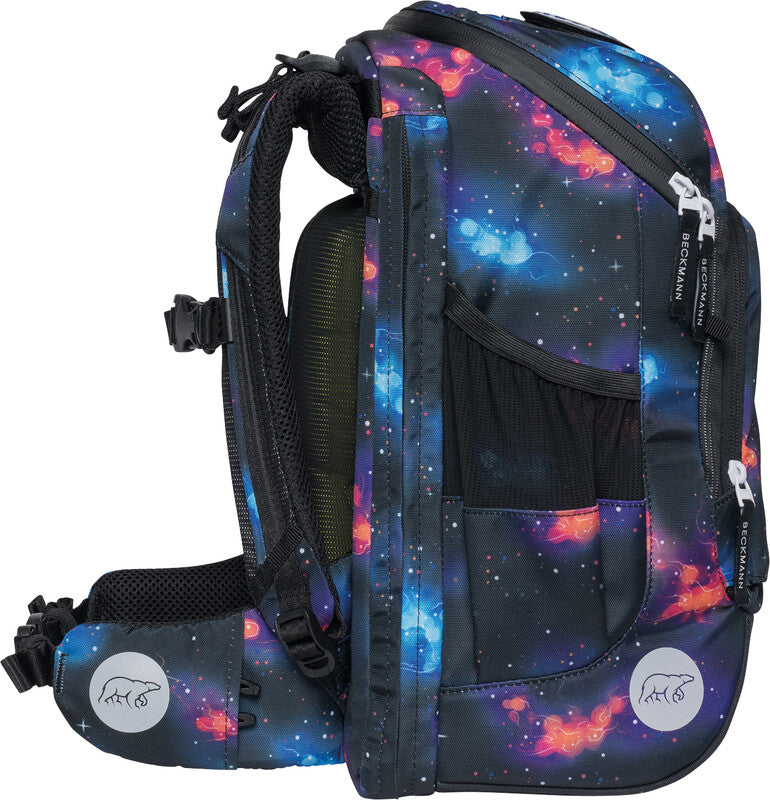Beckmann Schulrucksack Active Air Flx – Ninja Elements – 26,0 × 39,0 × 22,0 cm – Recycelte Materialien