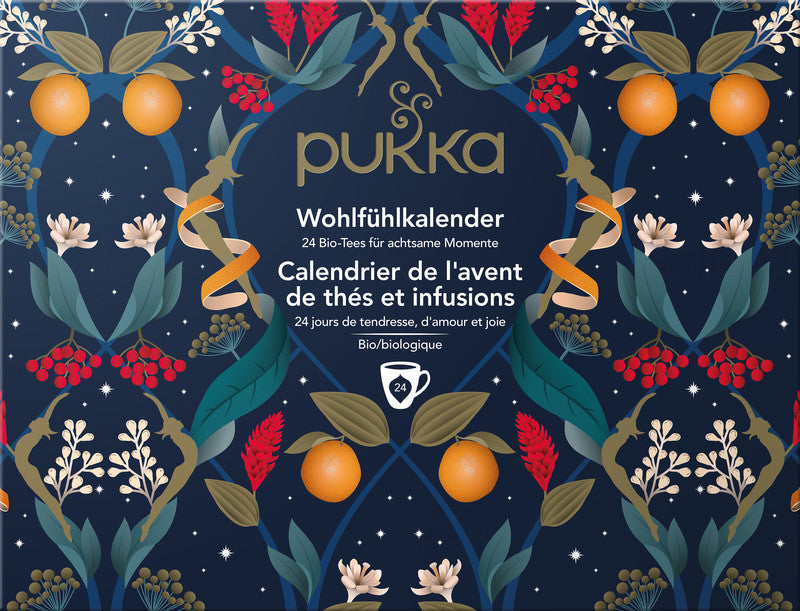 Pukka Adventskalender, 2024 – 24 Bio-Tees