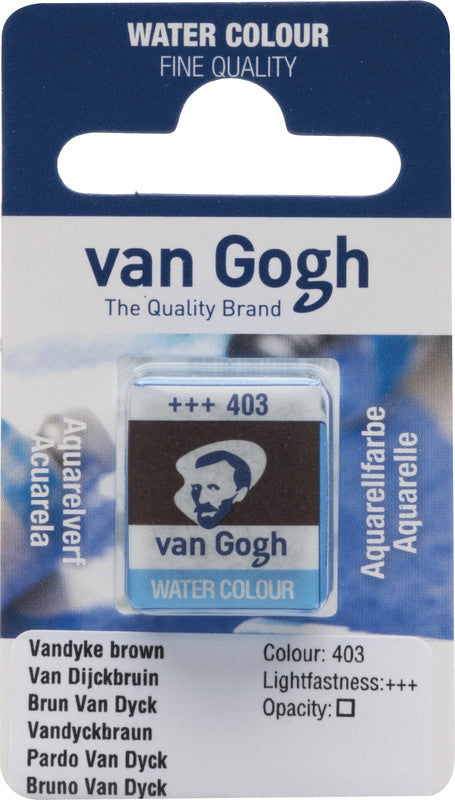 Van Gogh Aquarellfarbe – Vandyckbraun