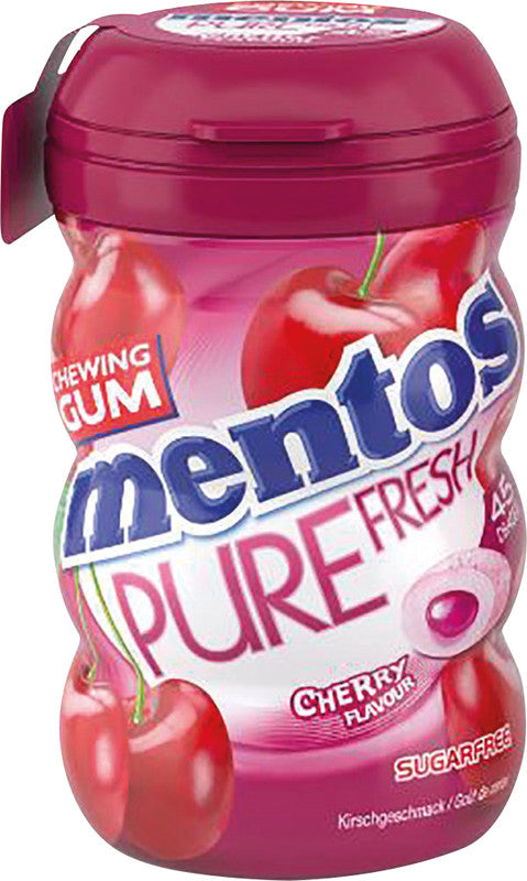 Mentos Kaugummi – Kirsche, zuckerfrei, 87 g
