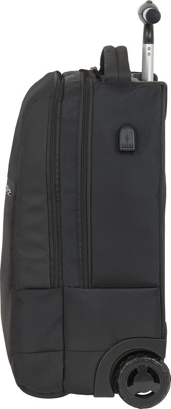 Safta Notebook-Trolley – 28,9 l, für Notebooks bis 15,6", Nylon, schwarz, 32 × 43 × 21 cm