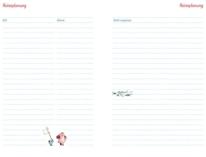 Heye Helme Heine Agenda – 1 Woche/2 Seiten, Spiralbindung, A5, 2026, FSC