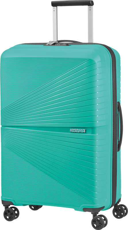 American Tourister Trolley Airconic – 67 l, Hartschale, 4 Doppelrollen, mit TSA, Aqua