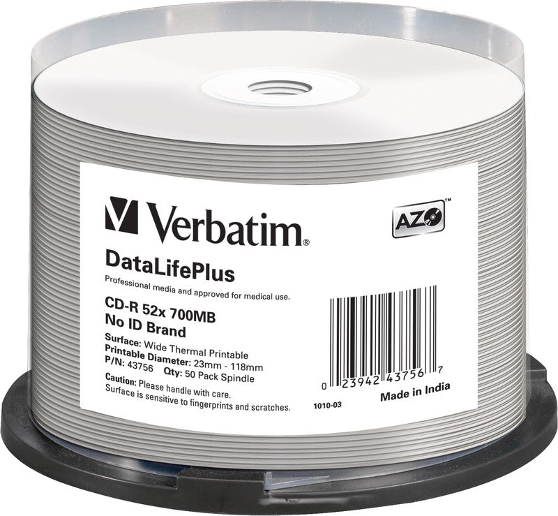 Verbatim CD-R – Spindel – 50 Stück