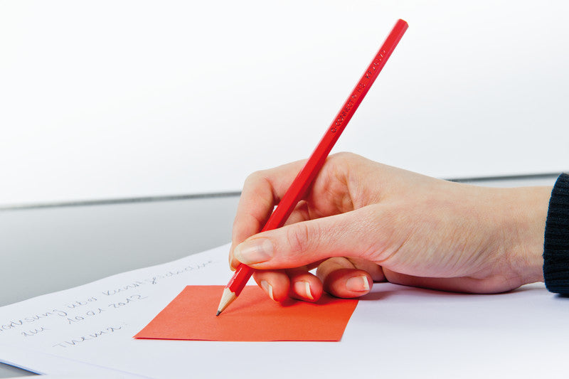 Q-CONNECT Bleistift, HB, Mine Ø 2 mm, rot – 12er-Set