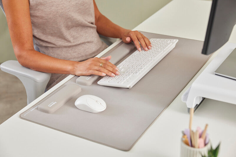 Fellowes Handgelenkauflage Breyta – für Tastatur – HEX-Cushion – 470×60×17,5 mm – sand