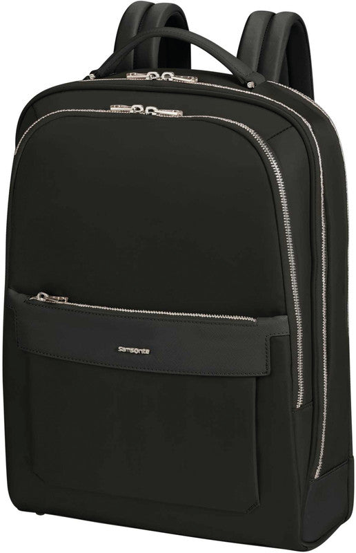 Samsonite Zalia 2.0 – Notebook-Rucksack – für 15,6" Notebook, 17,94 l, Nylon, Schwarz, RFID-Schutz