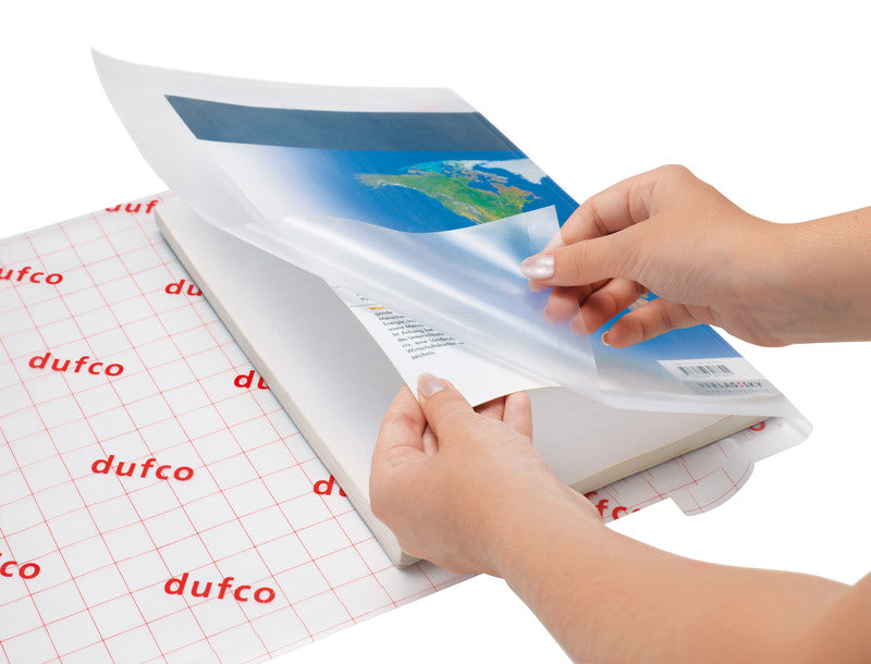 Dufco Klebefolie – wiederablösbar, transparent – 30,0 × 500,0 cm