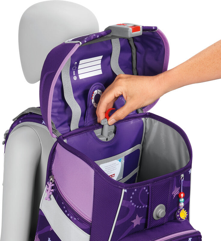 Step by Step Schulrucksack-Set Space – 5-teilig – Pegasus Emily – B 28 × H 37 × T 20 cm